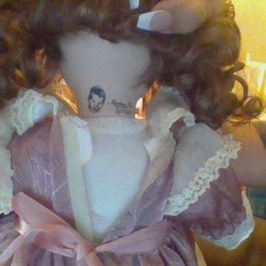limited edition Madison Lee sitting vintage doll